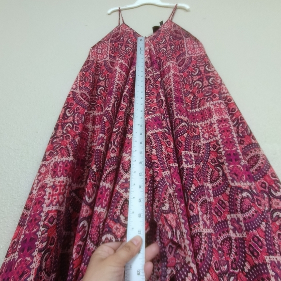 Cynthia‎ Rowley Multicolor Asymmetrical Cover Up Dress Women Sz 10 Casual Tunic - Picture 7 of 12